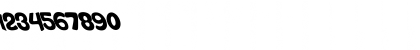 Monsterize Oblique Regular Font Monsterize Oblique Regular Font