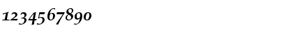 Palatino OsF Bold Italic Font
