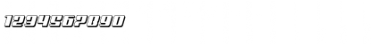 Nicomedia 3D Italic Italic Font Nicomedia 3D Italic Italic Font