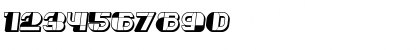 Reverse Italic Font
