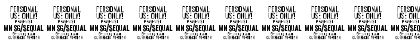 Sequal Light PERSONAL USE Regular Font