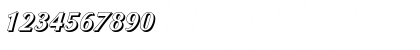 ColumbiaShadow BoldItalic Font ColumbiaShadow BoldItalic Font