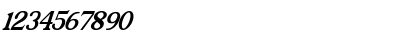 The Texterius Italic Regular Font The Texterius Italic Regular Font