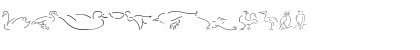 Animal Sketches Regular Font Animal Sketches Regular Font