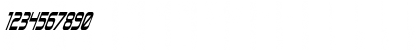 Blizzard Shaft Super-Italic Regular Font