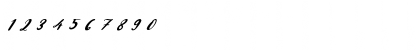 Cute Cartoon Italic Font