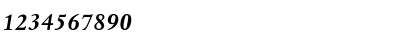 Dante eText Bold Italic Font