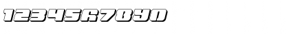 Capricus 3D Semi-Straight Regular Font Capricus 3D Semi-Straight Regular Font