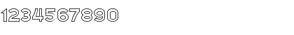 Nehad Hollow Regular Font