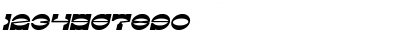 The Machine Gun Bold Italic Font The Machine Gun Bold Italic Font