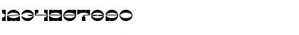 The Machine Gun Regular Font