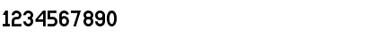 WHITE AND BLACK Regular Font