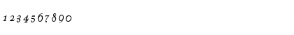 BernardOptiLightCursive Regular Font BernardOptiLightCursive Regular Font