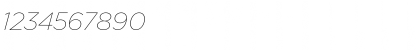 Gotham ThinItalic Font Gotham ThinItalic Font