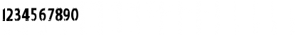 PremierLeagueLionNumbers Regular Font PremierLeagueLionNumbers Regular Font