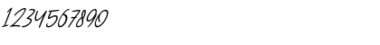 Road Light Italic Regular Font
