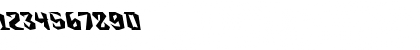 Zanden Tilted Regular Font Zanden Tilted Regular Font