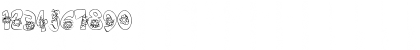 PC Funky Flowers Regular Font