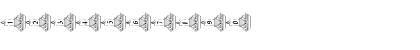 pf_xmas candle_sideways Regular Font