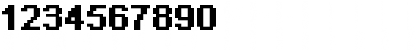 Pixel Arial 11 Bold Font