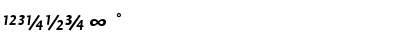 Profile Medium Italic Font
