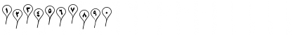 PT Separated Baloon Regular Font PT Separated Baloon Regular Font