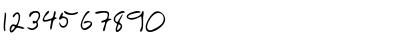 RickysHand Regular Font RickysHand Regular Font