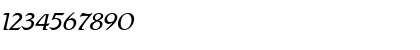 Romic Light Italic Regular Font Romic Light Italic Regular Font