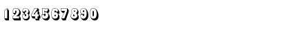 SandersonShaded Regular Font SandersonShaded Regular Font