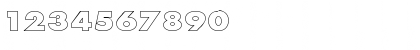 Scream outlined Regular Font Scream outlined Regular Font