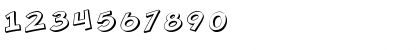 SF Minced Meat Shaded Regular Font