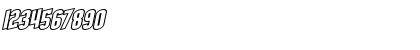 SF Obliquities Outline Bold Font SF Obliquities Outline Bold Font