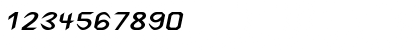 Spike-Extended Bold Italic Font