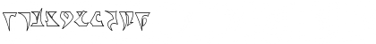 ST Klinzhai Hollow Regular Font ST Klinzhai Hollow Regular Font