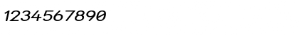 Street - Compressed Italic Font