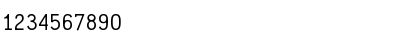 CrashNumberingGothic Regular Font