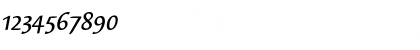 SyndorOSITC-Medium MediumItalic Font