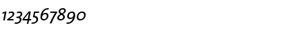 TheSans Regular Italic Font TheSans Regular Italic Font