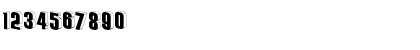 Threedimensional Regular Font Threedimensional Regular Font