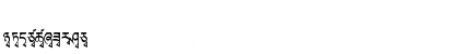 TibetanMachineWeb1 Regular Font TibetanMachineWeb1 Regular Font