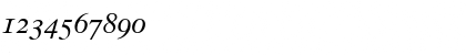 TimesTen RomanOsF Italic Font