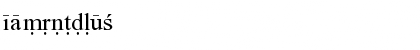 Times Pali Regular Font