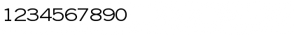 TradeGothic LT Extended Regular Font