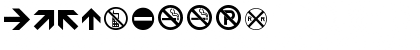 Travelcons Regular Font Travelcons Regular Font