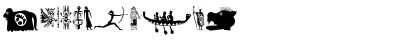 TribalisticaFigures Regular Font