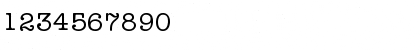 TypeWriterCyr Regular Font TypeWriterCyr Regular Font