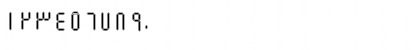 B Elm Border Regular Font