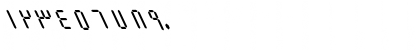 B Elm Italic Font