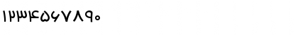B Homa Regular Font B Homa Regular Font