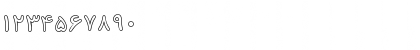 B Koodak Outline Regular Font B Koodak Outline Regular Font